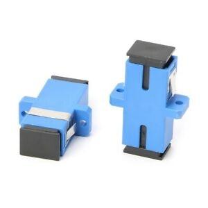 China Plastic Housing Fiber Optic Adapter Low Insertional Loss For Test Equipment for sale