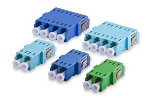 China Adaptadores internos/exteriores do cabo da fibra, perda de inserção do acoplador da fibra ótica baixa à venda