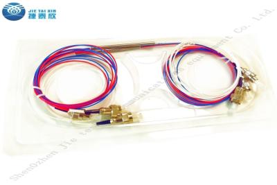 China LC UPC 1x2 FBT Optical Coupler 1310 1490 1550nm Uniform Splitting for sale