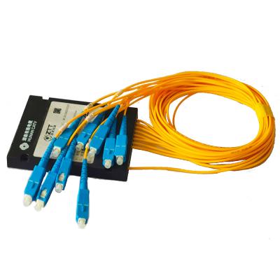 China FTTX System 1X8 SC UPC Fiber Cable Splitter  1310/1490/1550nm for sale