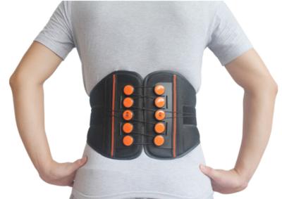 China Lower Back Pain Adjustable Back Spine Brace Support With Dual Pulley System for sale