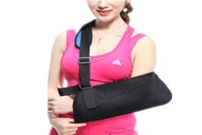 China Air Mesh Shoulder Surgery Brace Right Left Arm Sling For Rotator Cuff Surgery for sale
