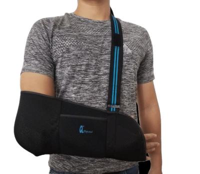 China Durable Breathable Air Mesh Medical Arm Sling With Split Strap Technology for sale