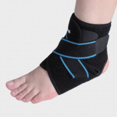 China Washable Elastic Medical Ankle Brace Support Stabilizer Neoprene Coated for sale