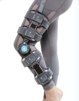 China Apoyo de rodilla con bisagras ayuda ortopédica ligera de la rodilla para la artritis en venta