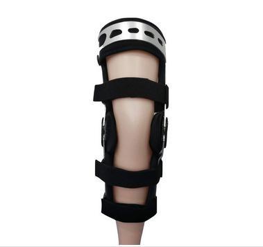China Lightweight Osteoarthritis Medical Knee Brace With Hinge Mesh Coated for sale