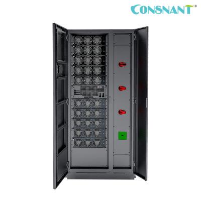 China 50 – 600KW Modular UPS System High Frequency Modular Online UPS for sale