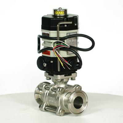 China Multi Turn electric actuator with DC24V 18Nm torque for sale