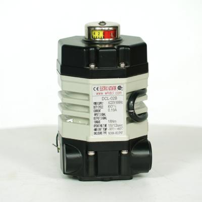 China Manual Override Subminiature 1.1A 20W Multi Turn Electric Actuator for sale