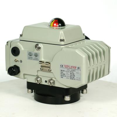 China Local/Remote switchable 1/4 Turn 600Nm Compact Actuator for sale