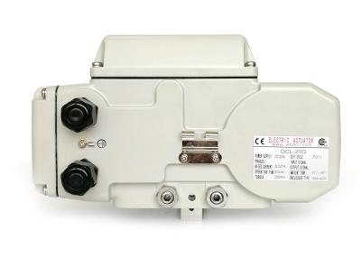 China Smart Electric Positioning 200Nm DC Rotary Actuator for sale