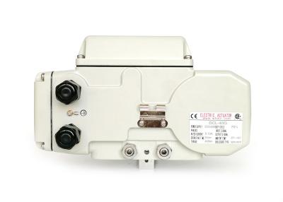 China Compact Watertight DC24V IP68 Rotary Valve Actuator for sale