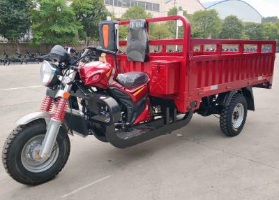 China Heavy Load Cargo Tricycle 250CC Cargo Tricycle RED Double Water Cooled for sale