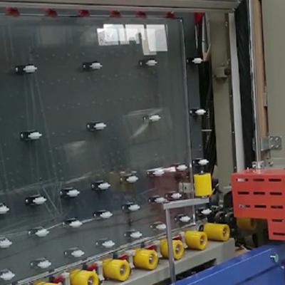 中国 Insulating glass horizontal insulating glass hot press machine aluminum spacer bar machine for insulating glass 販売のため