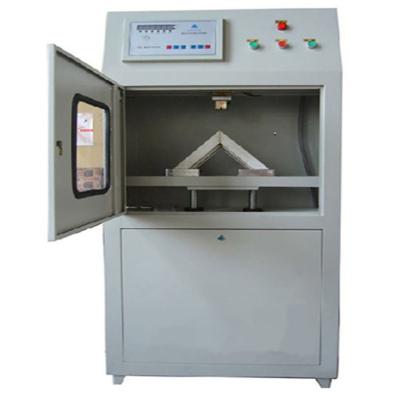 中国 耐久性試験 PVC 窓ドア 機械 プロフィール 溶接 スライディングプレート サポート 販売のため