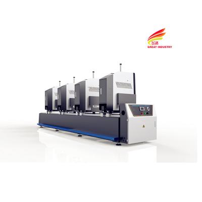 中国 UPVCウィンドウ四頭溶接 PVCウィンドウ製造機械 PVCプロファイルの加工のための四頭溶接機械 販売のため