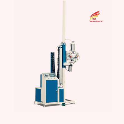 China Aluminum spacer glass bar marking epoxy compound filling machine for insulating glass en venta