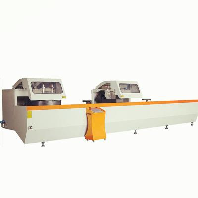 Cina Any angle double mitre machine auto new energy walk behind cocrete saw Photovoltaic cutting saw for aluminium channel in vendita