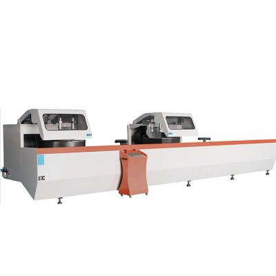 China Curtain machine tools profile notching machine 5 axis cnc corner miter machine for cutting wall curtain aluminum for sale