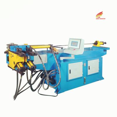 China Aluminum pipe bending metal pipes polishing machinery tube bending machine for exhaust pipes for sale