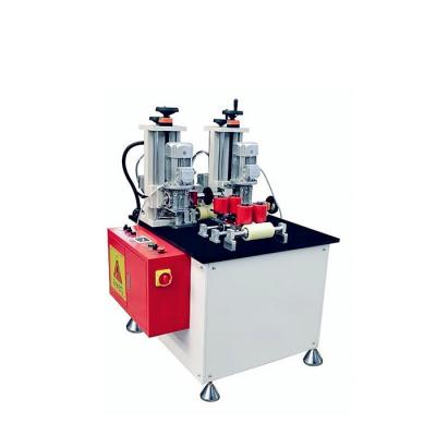 China Thermal break assembly machine knurling machine with strip feeder device both side profile shelf for sale