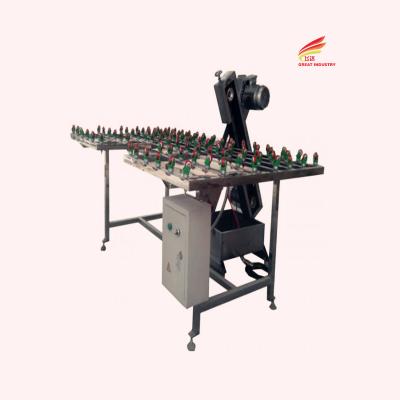China Double edging machinery manual glass edging grinding machines edging glass machine for insulating glass processing for sale