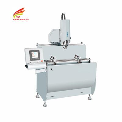 China Upvc door water slot milling machines aluminum 3 axis cnc milling machine for pvc profile à venda