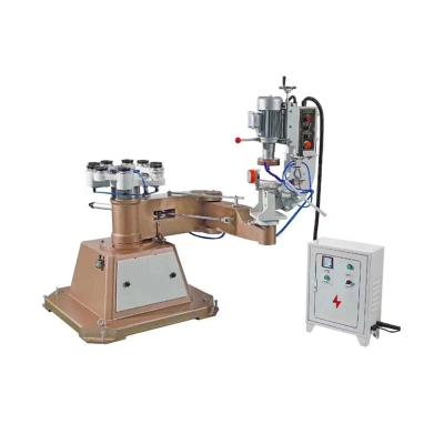 China Glass machine edging tools rubber glass shape edging machines 4 motors glass edging machine for sale