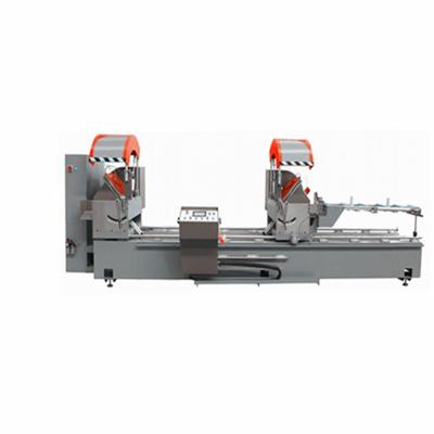China Wood working cnc double miter saw automatic cutting machine 90 degree angle cutting machines for aluminium en venta