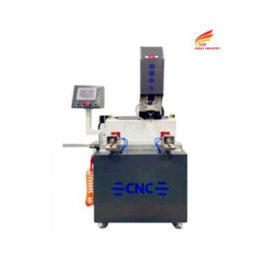 China Máquina de rotación de rotación de aluminio CNC de PVC para perfiles de puertas de rotación de perfiles de aluminio en venta