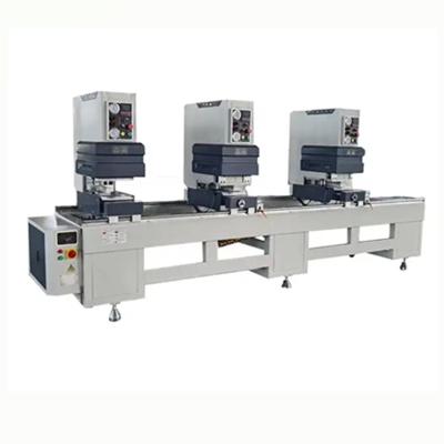 China THREE HEAD SEAMLESS WELDING MACHINE FOR PVC WINDOW AND DOOR PROFILES for sale