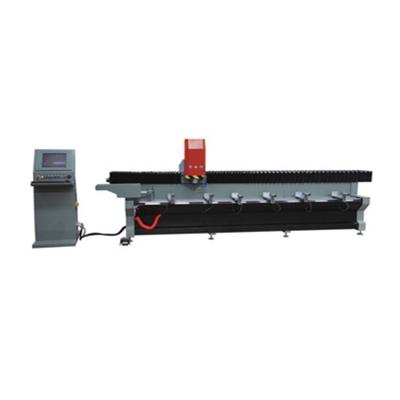 China CNC 3 sides router aluminium doors machines pvc window door making table hole punching aluminum cnc router machine for sale