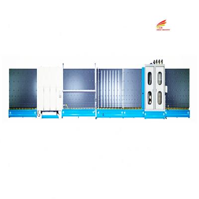 Chine Vertical type glass washer and dryer/glass washing drying machine / insulating glass wash dry machine à vendre