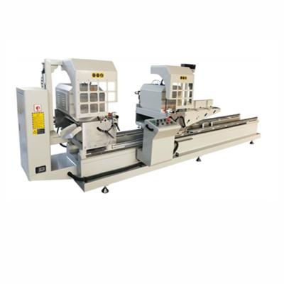 China UPVC Windows Cutting Center double head cutting saw PVC Window Machine aluminium cutting machine for sale