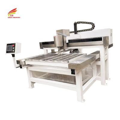 China Window glass making machines glass door frame hole maker cnc glass router cnc glass drilling machine for sale