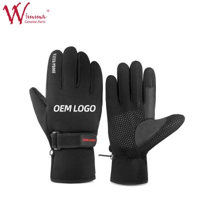 China Waterproof Motorcycle Bicycle Riding Gloves Customized for sale