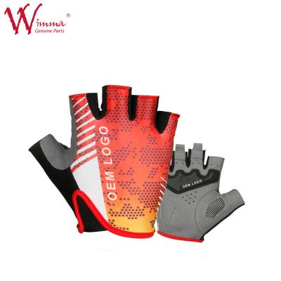 China Polyester Motorcycle Bicycle Riding Gloves Customized for sale
