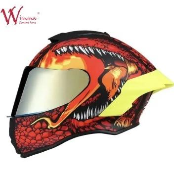 China Custom Logo ECE 22 06 Top Quality DOT Certified 709S New Style Hot Sale Custom Full Face Motorcycle helmet for sale