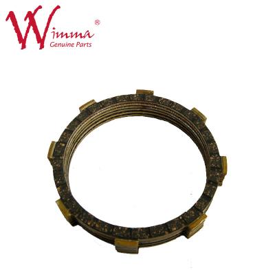 China Class A Dark Brown Rubber Motorcycle Clutch Disc ISO9001 for sale