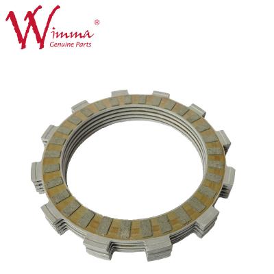 China Motorcycle Engine Spare Parts Rubber Paper Base Motorcycle Clutch Disc for sale