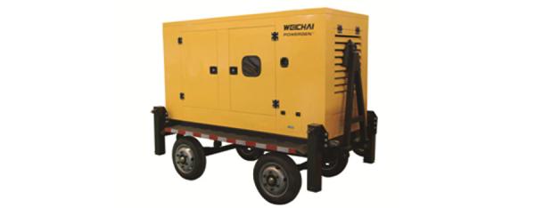 Quality 55 KVA-687.5 KVA Mobile Power Station With 4/6 Cylinder Low Emissions for sale