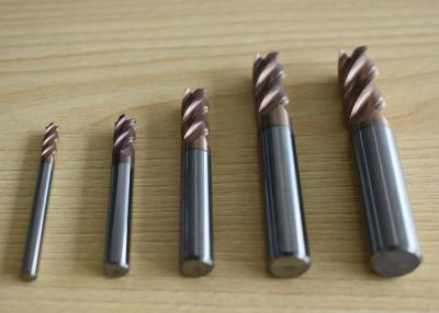 China NACo4 Coating HRC 60 Flat End Mill Cutter For Carbon Steel for sale