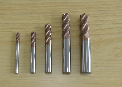 China Extra Long BALZAC Coating 0.8μM Flat End Mill Cutter for sale