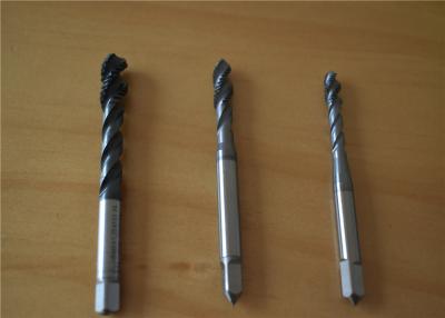 China Threading 4 Flutes M3×0.5 Solid Carbide Taps， spiral flute taps for sale