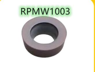 China Tungsten Carbide Milling Insert For Steel Cutting , RPMW1003 for sale