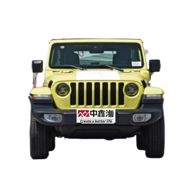 China Jeep WranglerLong range new electric vehicle 5 door 5 seat SUV 2022 2.0T 4xe Sahara fluorescent yellow edition used car for sale