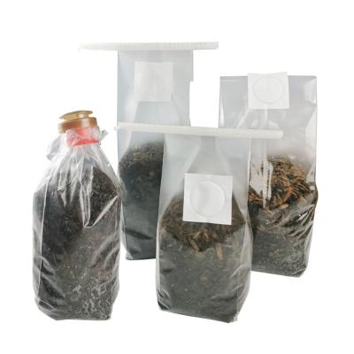 Chine Sac de culture de plantes Autoclavable, sacs de frai, sacs de frai de champignons de ferme, sacs de substrat de champignons avec Patch filtrant de 0.2 microns à vendre