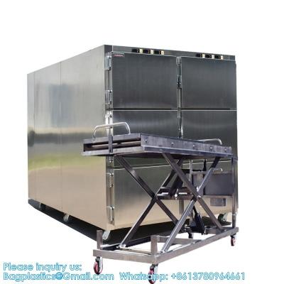 China 6 Rooms Dead Body Refrigerator Morgue Freezer Mortuary Equipment Morgue Coffin 6 Rooms Dead Body Freezer for sale