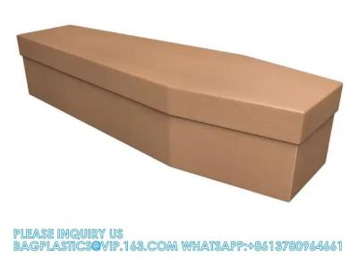 China Assembled Biodegradable Cremation Cardboard Coffins Prices Manufacturer Cardboard Coffins for sale