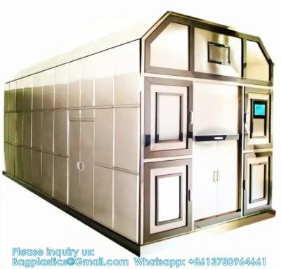 China Factory Prices And Environment Friendly Crematorium Mobile Human Cremation Oven incinerator for sale